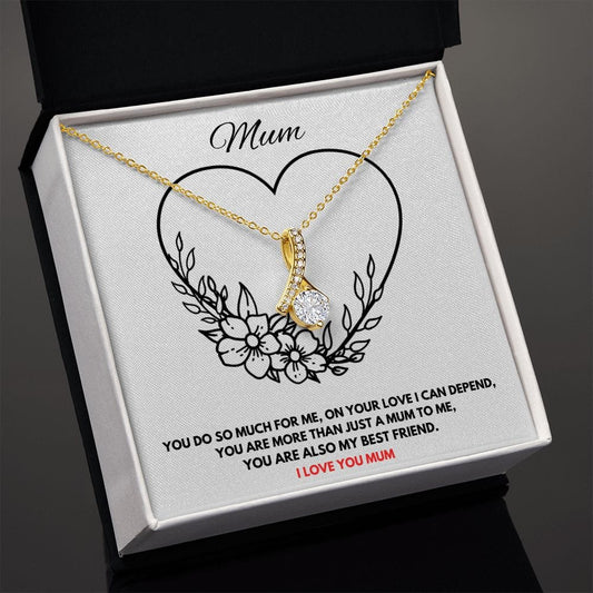 Jewelry Mum You Are My Best Friend Embraced By Luv Necklace By Luv Alwayz Gifts For Every Occassion