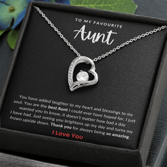 Jewelry My Favourite Aunt Forever Loved Necklace By Luv Alwayz Gifts For Every Occassion
