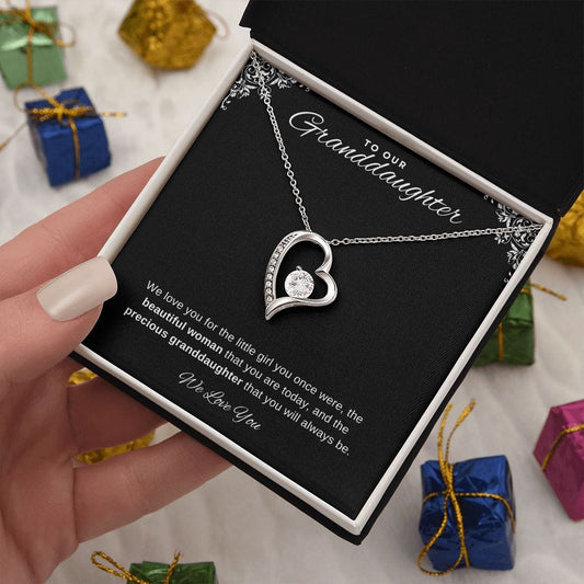 Jewelry Our Granddaughter Forever Loved Necklace By Luv Alwayz Gifts For Every Occassion