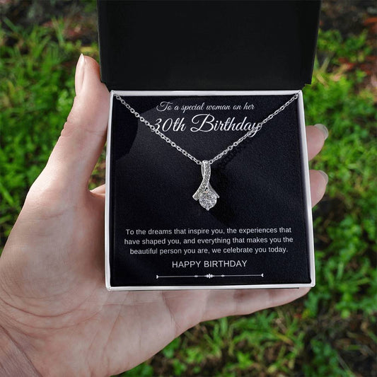 Jewelry Special woman 30th Birthday Embraced By Luv Necklace By Luv Alwayz Gifts For Every Occassion