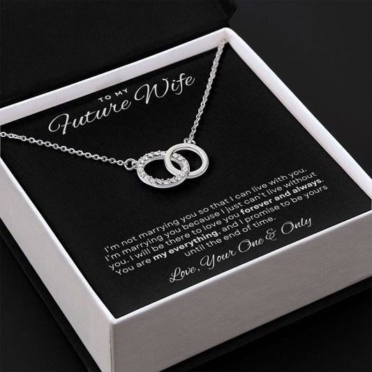 Jewelry To My Future Perfect Pair Necklace By Luv Alwayz Gifts For Every Occassion