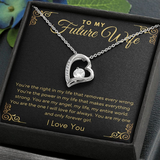Jewelry To My Future Wife Forever Loved Necklace By Luv Alwayz Gifts For Every Occassion
