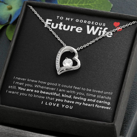 Jewelry To My Gorgeous Future Wife Forever Loved Necklace By Luv Alwayz Gifts For Every Occassion