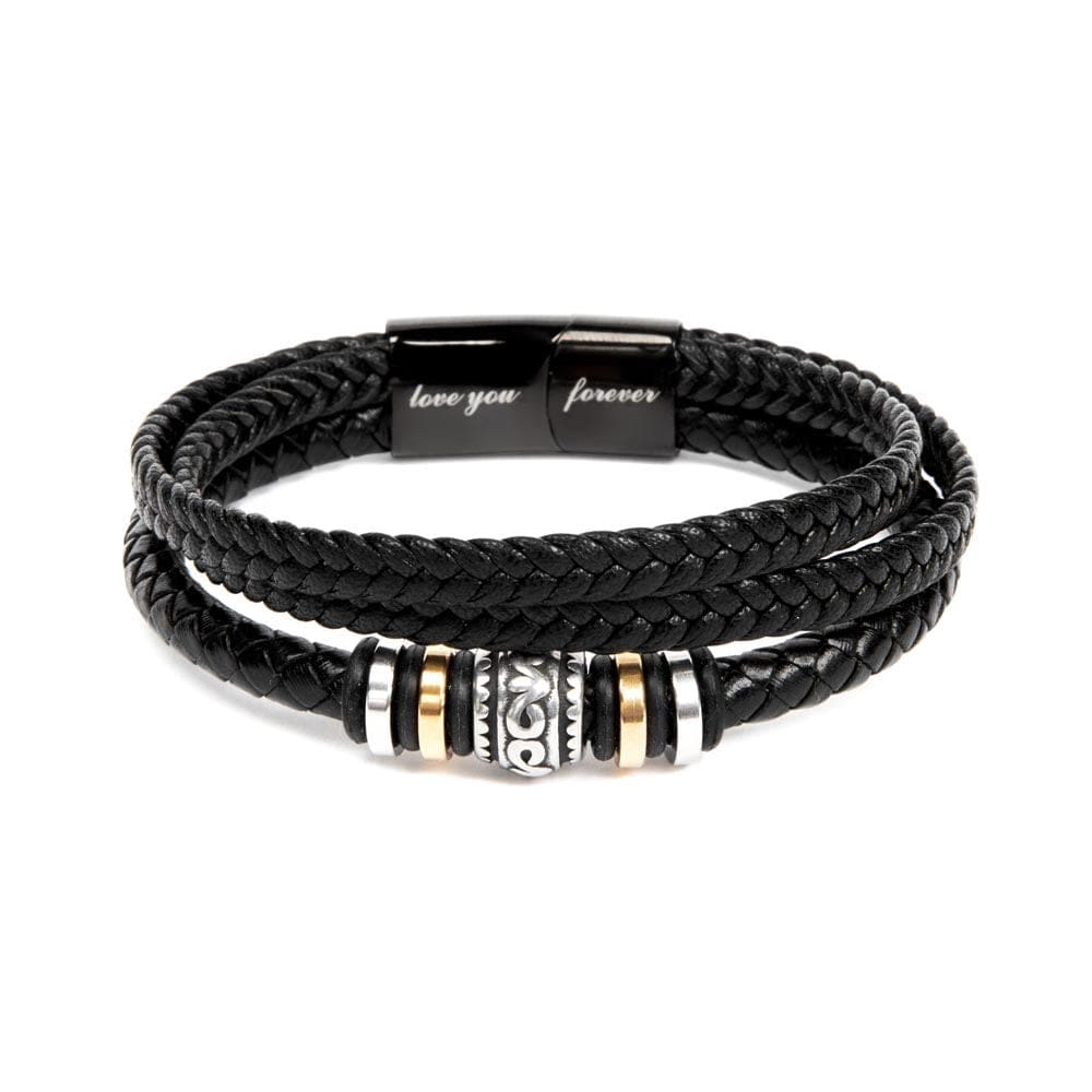To My Husband 'Love You Forever' Engraved Bracelet | Gifts For Him