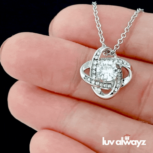 Jewelry To My Smokin' Hot Girlfriend Luv Knot Necklace ๐๐ฅ By Luv Alwayz Gifts For Every Occassion