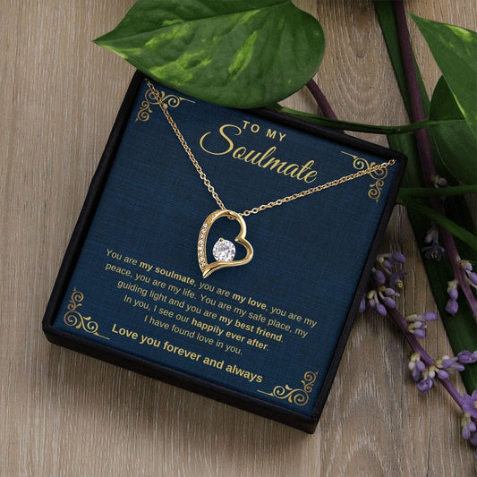 Jewelry To My Soulmate Forever Loved Necklace By Luv Alwayz Gifts For Every Occassion