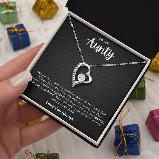 Jewelry To My Special Aunty Forever Loved Necklace By Luv Alwayz Gifts For Every Occassion