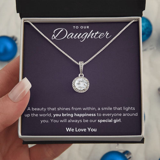 Jewelry To Our Daughter Luv Gem Necklace By Luv Alwayz Gifts For Every Occassion