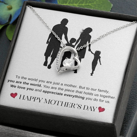 Jewelry To The World Forever Loved Necklace By Luv Alwayz Gifts For Every Occassion