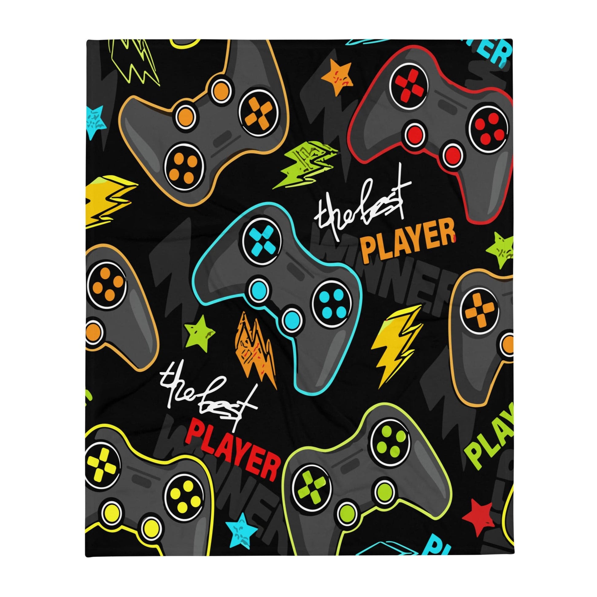 Blankets Gamer Throw Blanket By Luv Alwayz Gifts For Every Occassion