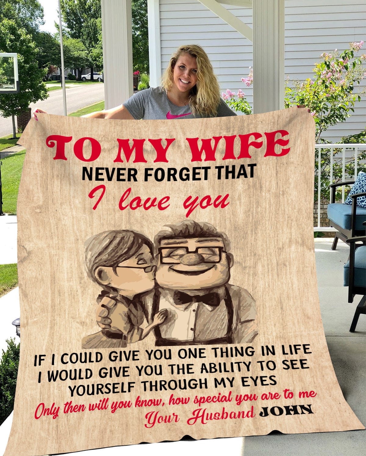 Blankets To My Wife I Love You Throw Blanket By Luv Alwayz Gifts For Every Occassion