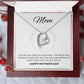 Jewelry 14k White Gold Finish / Luxury Box Mom Forever Loved Necklace By Luv Alwayz Gifts For Every Occassion