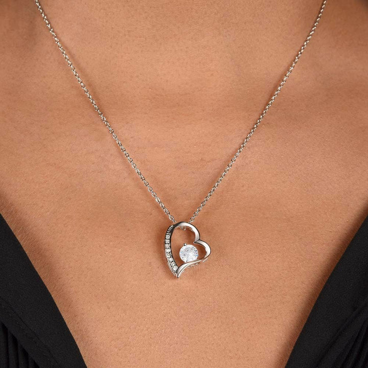 Jewelry 14k White Gold Finish / Standard Box Mom Raised Me Well Forever Loved Necklace By Luv Alwayz Gifts For Every Occassion