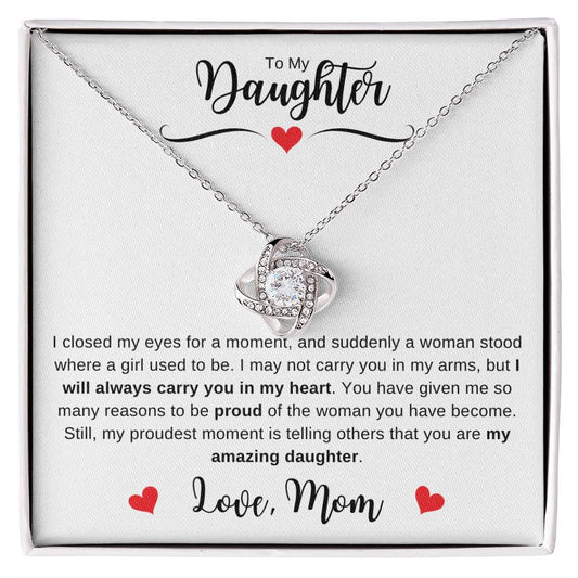 Jewelry 14K White Gold Finish / Standard Box To My Daughter You Are Amazing 🥰🥰 By Luv Alwayz Gifts For Every Occassion