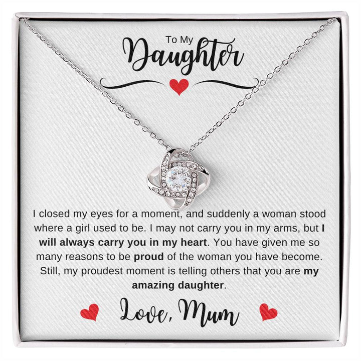 Jewelry 14K White Gold Finish / Standard Box To My Daughter You Are Amazing 💝💝 By Luv Alwayz Gifts For Every Occassion