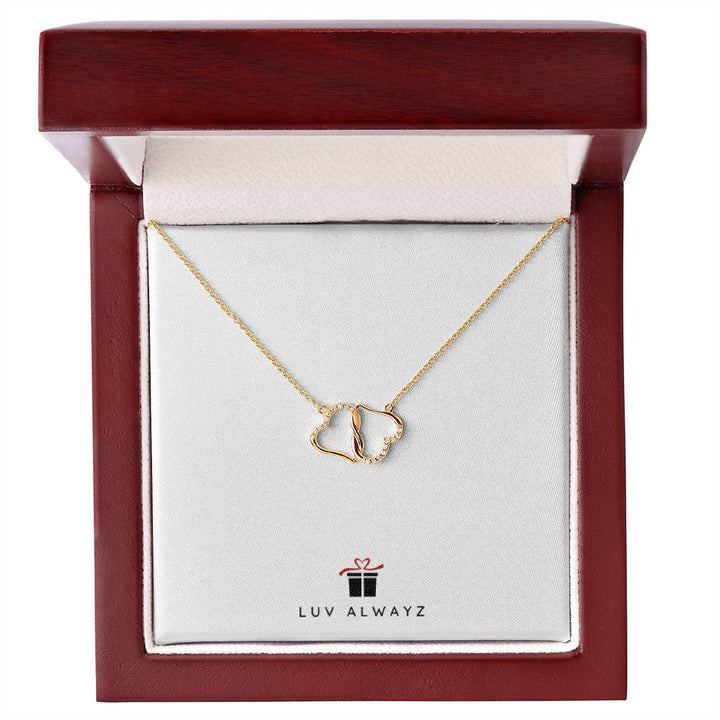 Jewelry Everlasting Luv  10K Gold Necklace By Luv Alwayz Gifts For Every Occassion