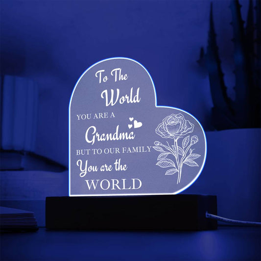 Jewelry Gifts for Grandma Night Light - Grandma Gifts from Grandchildren, Grandma Birthday | Christmas Gifts By Luv Alwayz Gifts For Every Occassion