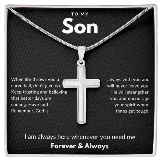 Jewelry Standard Box Son Faith Cross Chain By Luv Alwayz Gifts For Every Occassion