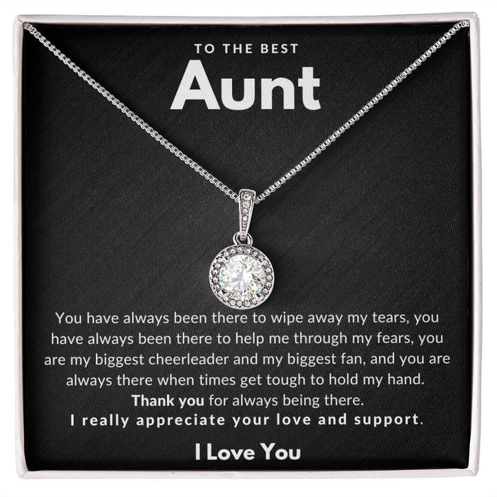 Jewelry Standard Box The Best Aunt Luv Gem Necklace By Luv Alwayz Gifts For Every Occassion