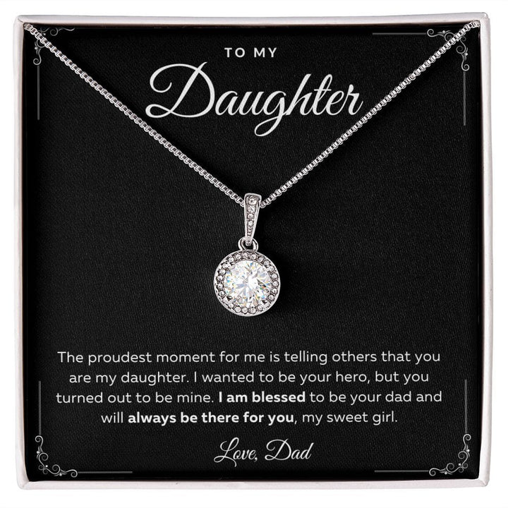 Jewelry Standard Box To My Daughter Luv Gem Necklace By Luv Alwayz Gifts For Every Occassion