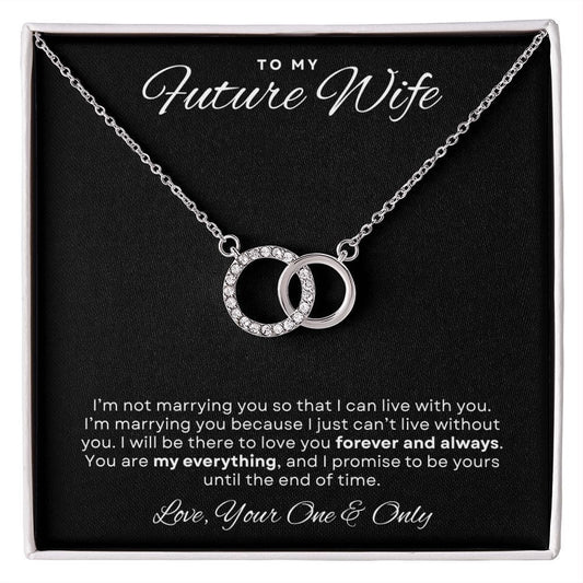 Jewelry Standard Box To My Future Perfect Pair Necklace By Luv Alwayz Gifts For Every Occassion