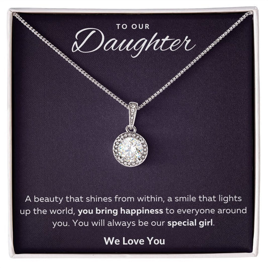 Jewelry Standard Box To Our Daughter Luv Gem Necklace By Luv Alwayz Gifts For Every Occassion