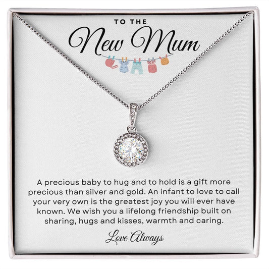 Jewelry Standard Box To The New Mum Luv Gem Necklace By Luv Alwayz Gifts For Every Occassion