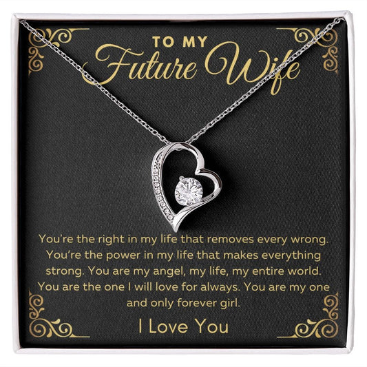 Jewelry To My Future Wife Forever Loved Necklace By Luv Alwayz Gifts For Every Occassion