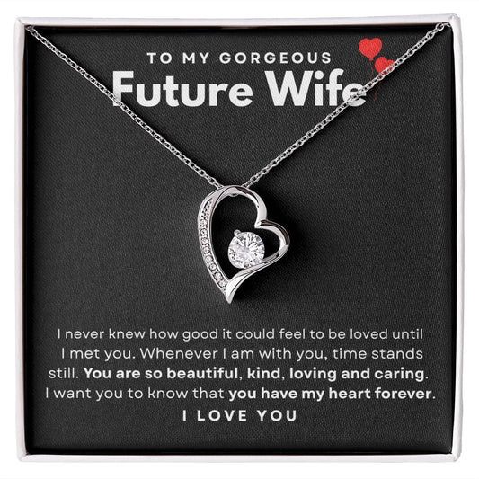 Jewelry To My Gorgeous Future Wife Forever Loved Necklace By Luv Alwayz Gifts For Every Occassion