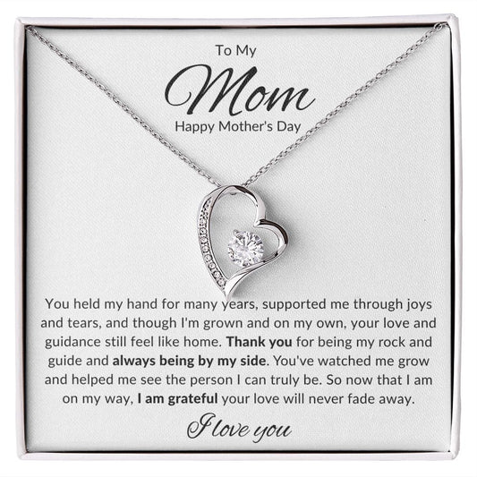 Jewelry To My Mom Happy Mother's Day Forever Loved Necklace By Luv Alwayz Gifts For Every Occassion