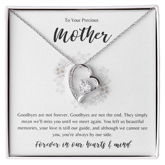 Jewelry To Your Precious Mother Forever Loved Necklace By Luv Alwayz Gifts For Every Occassion