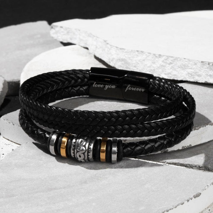 Jewelry Two Tone Box To My Son Love You Forever Bracelet By Luv Alwayz Gifts For Every Occassion
