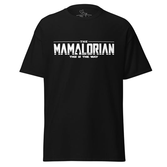 T-shirts Black / S Mamalorian T-shirt By Luv Alwayz Gifts For Every Occassion