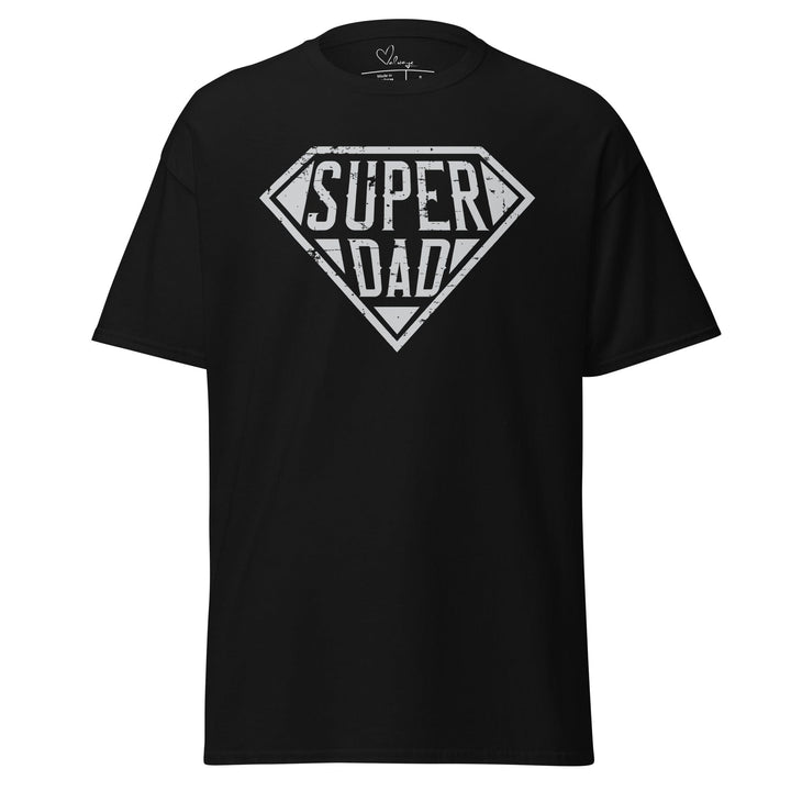 T-shirts Black / S Super Dad T-shirt By Luv Alwayz Gifts For Every Occassion