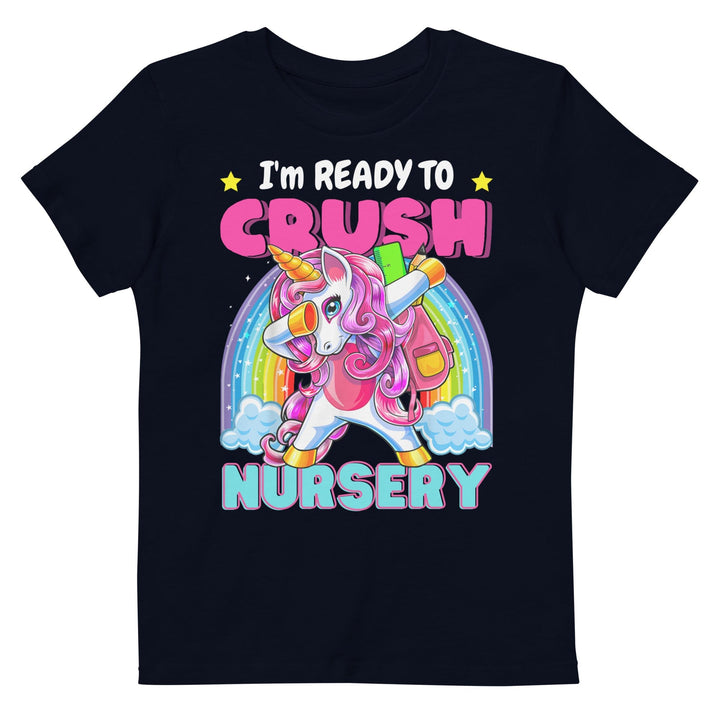 T-shirts French Navy / 3-4 I'm Ready To Crush Nursery Organic T-shirt By Luv Alwayz Gifts For Every Occassion