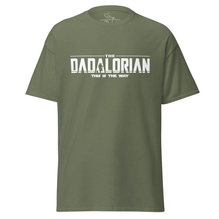 T-shirts Military Green / S Dadalorian T-shirt By Luv Alwayz Gifts For Every Occassion
