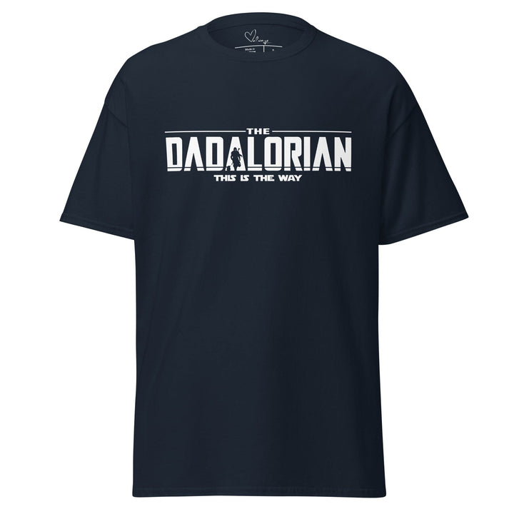 T-shirts Navy / S Dadalorian T-shirt By Luv Alwayz Gifts For Every Occassion