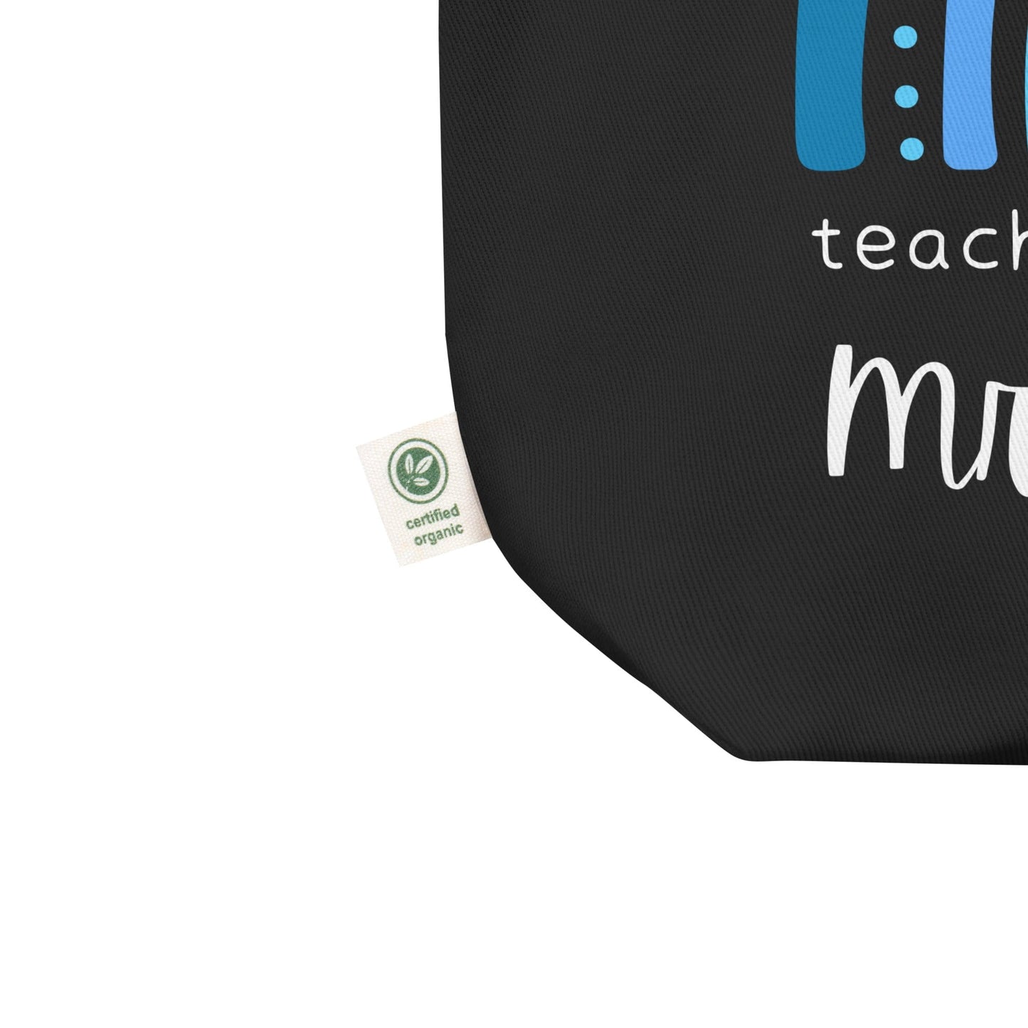 Tote Bag Teach Love Inspire Organic Tote Bag By Luv Alwayz Gifts For Every Occassion